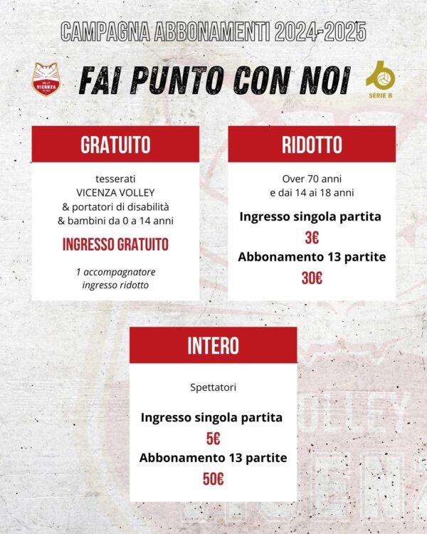 Abbonamento 2024/2025